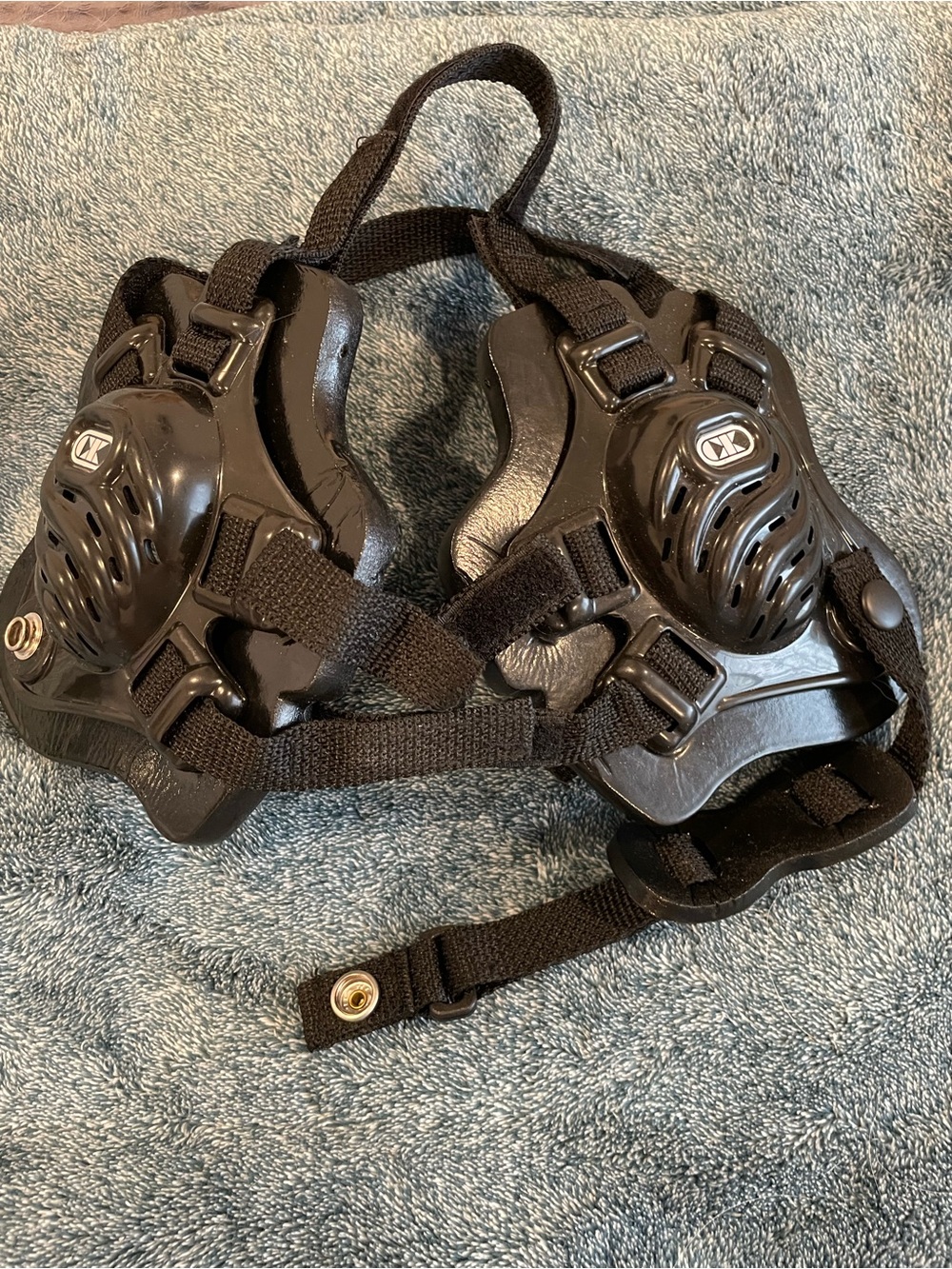 Black Wrestling head gear